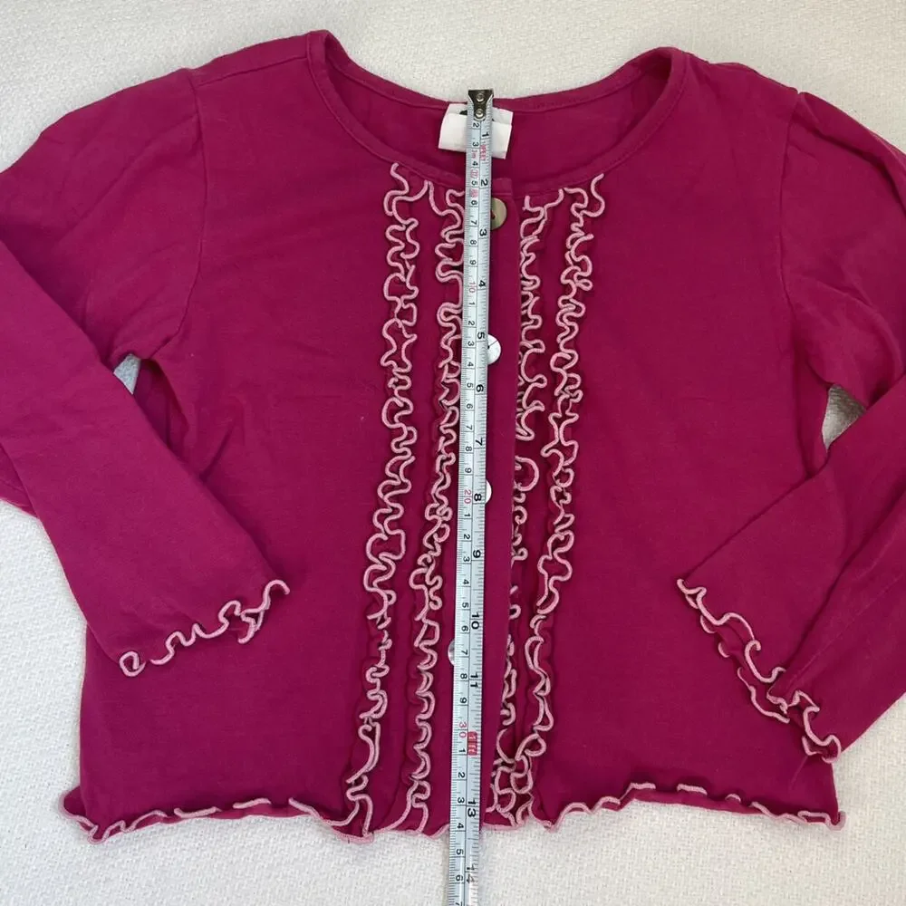 MulberriBush Ruffled Cardigan - Picture 3 of 4